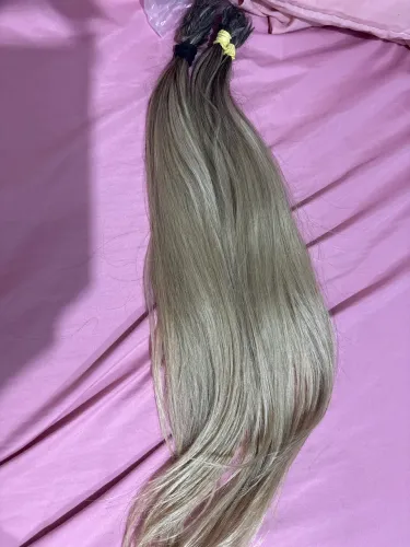 Cabelo brasileiro loiro 50/55cm