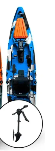 Caiaque açu 120 com pedal