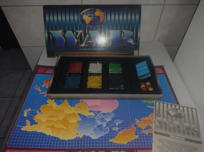 Jogo War Antigo dos Anos 90