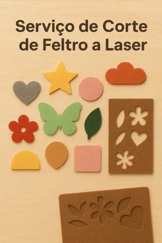 Corte de feltro a laser