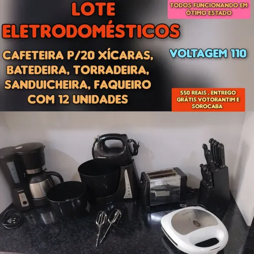 Eletrodomésticos desapego 350 reais
