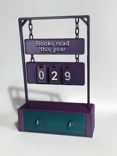 Contador de livros lidos 