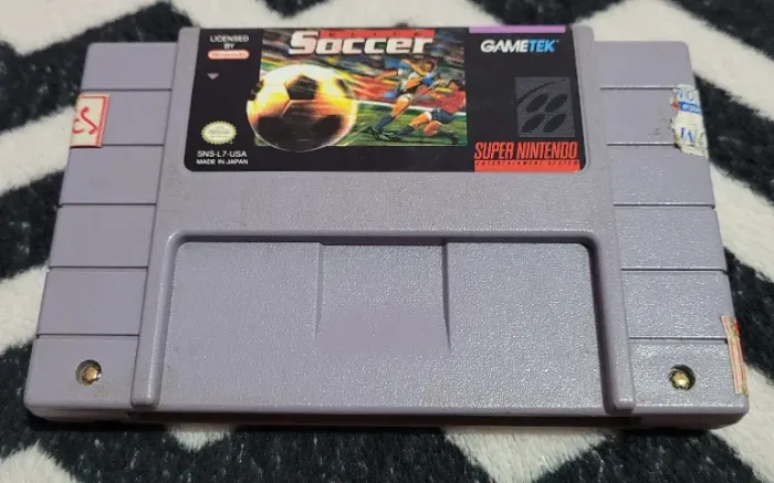 Elite Soccer SNES Super Nintendo
