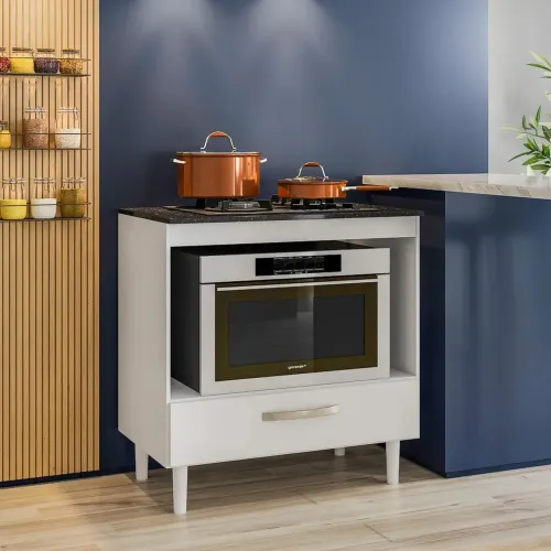 Promoção Balcão Branco para Cooktop - 09/09