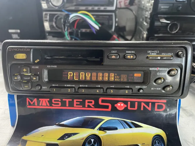 Toca fita rádio pioneer keh-p4400 com bluetooth lindo aparelho raridade so 999,99