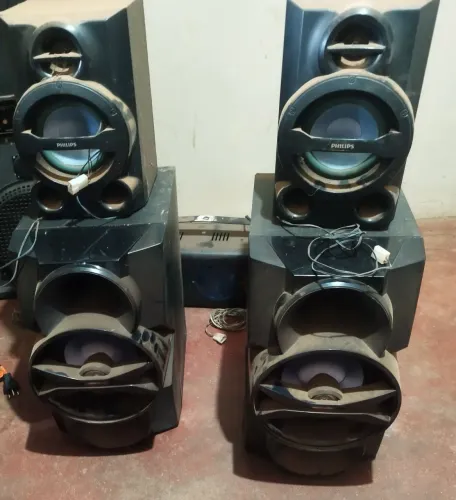 5 caixas de som