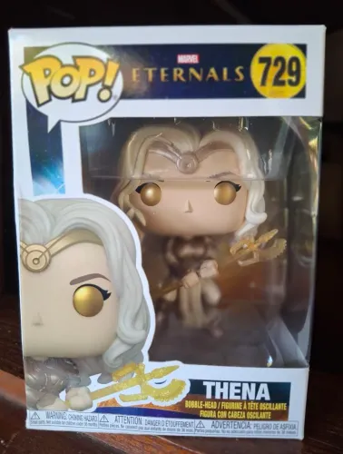 Funko Pop! Marvel Eternals Thena 729 R$ 120,00