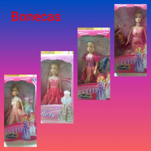 Bonequinhas Princesas - Diversos Modelos - Para Meninas