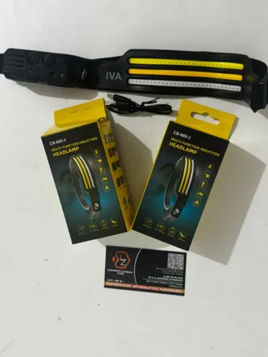 Lanterna de Cabeça Multifuncional