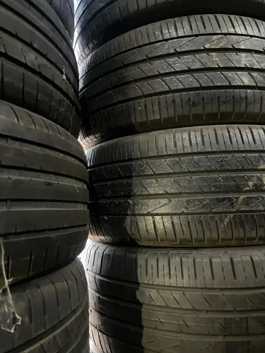 Jogo de pneus 19 Sportage , Equinox 245/45 R19 semi novos HANKOOK 