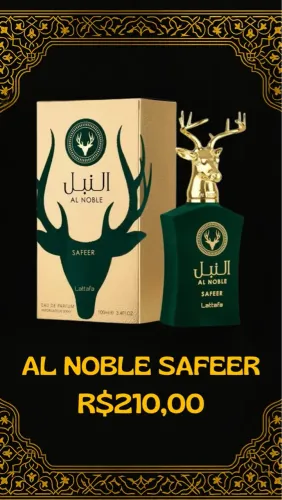Perfume Al Noble Safeer Lattafa 100ml