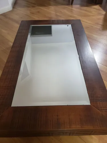 Mesa rústica de centro