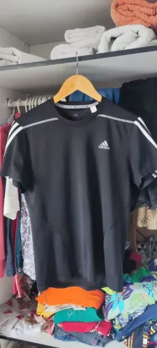 Camiseta Adidas Masculina Preta