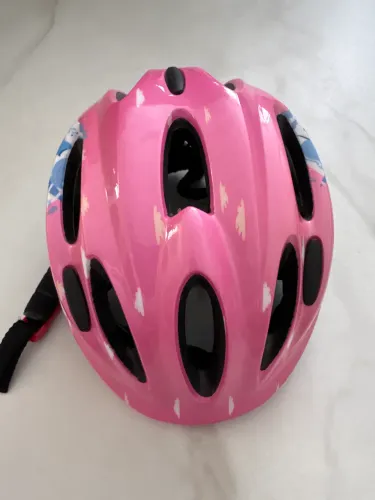 Capacete infantil rosa