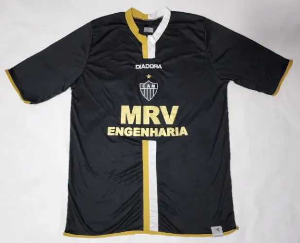 Rara Camisa 3 de Jogo do Atlético Mineiro 2006 Diadoda #14 Futebol
