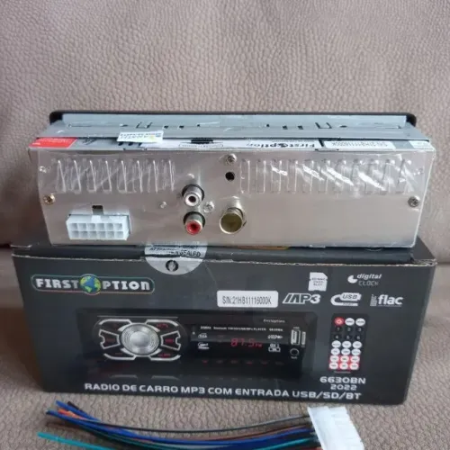 Radio Mp3 Player Som Automotivo Com Sd Fm Pendrive Bluetooth