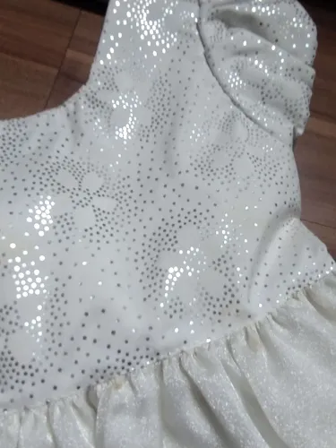 Vestido Infantil Tam 1 Festa Brilho
