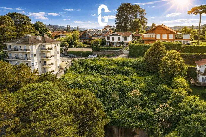 Terreno com projeto APROVADO, vista permanente para o pôr do sol, Vila Capivari, Campos do