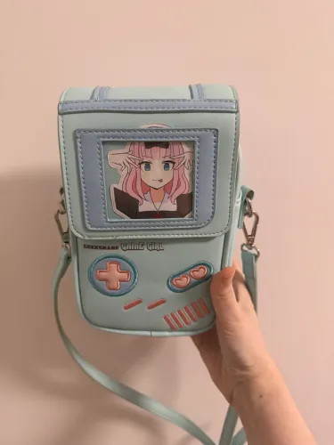 Bolsa gamer videogame geekshare azul