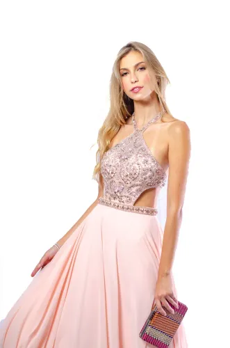 Vestido rosa