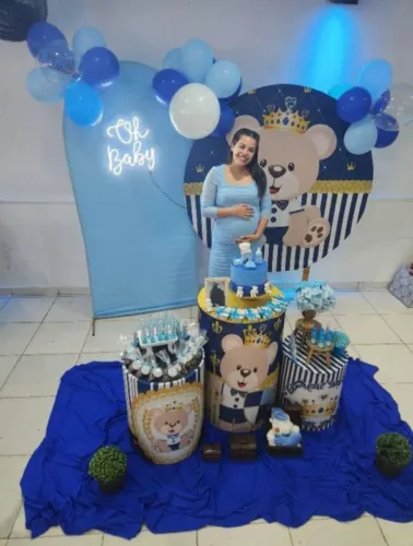 Vestido tubinho azul tam G