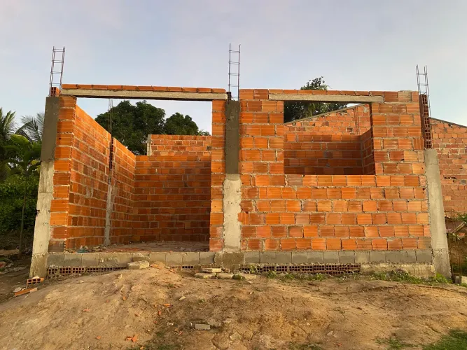 Casa em ponto de laje pra vender 