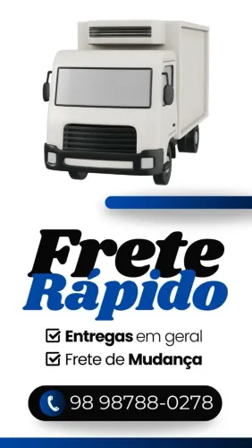 Fazemos pequeno frete 