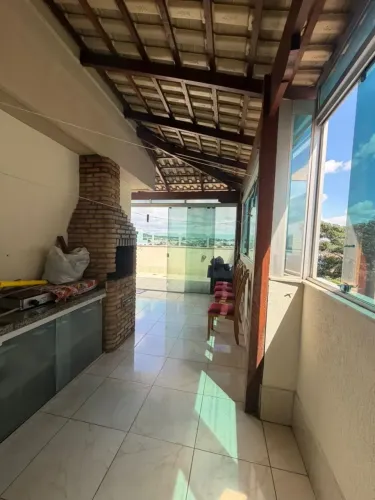Excelente Cobertura  com 3 quartos  c/ elevador B. Cabral - Contagem  MG