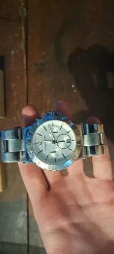 Relógio Michael Kors Masculino Cronógrafo em Aço - Original