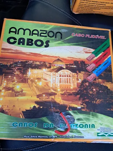 Cabo eletrico 6mm