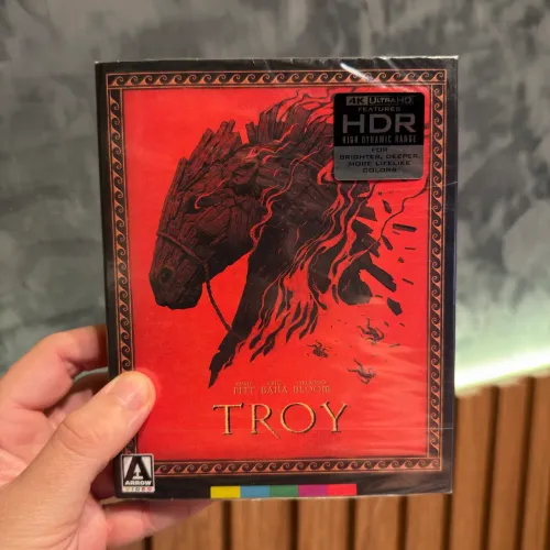 Bluray 4K Tróia Brad Pitt Lacrado
