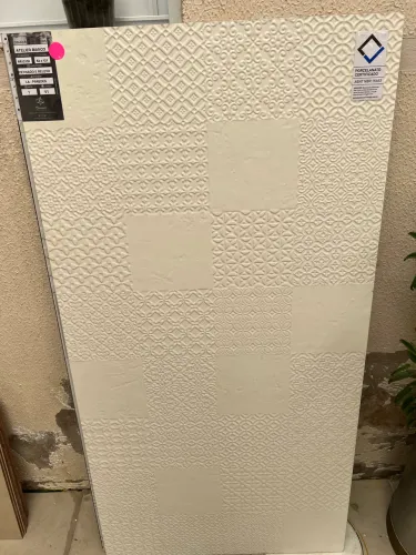 Porcelanato cerâmico Damme Atelier Bianco,