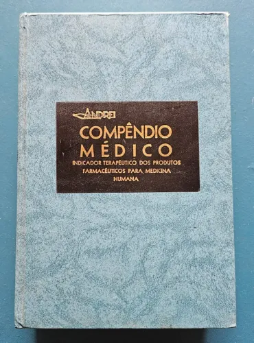 Livro Compêndio Médico de 1978 para colecionadores