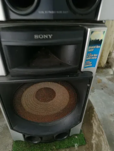 Caixas de som Sony SS GNX600 e Subwoofer - Imperdível