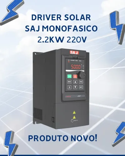 DRIVE SOLAR SAJ MONOFÁSICO 2.2kw 220v