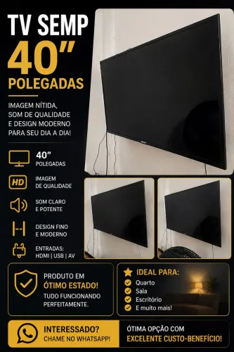 TV 40 POLEGADAS NO PRECINHO