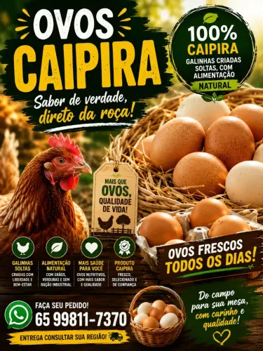? Ovos Caipiras Frescos