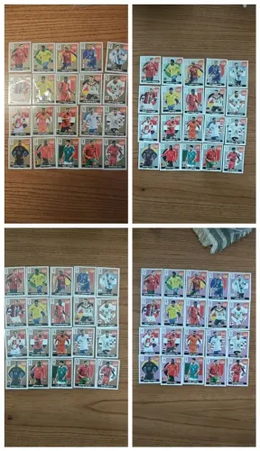 Kit 80 figurinhas legends