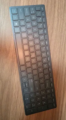 TECLADO SEM FIO HP ORIGINAL COM TECLADO NUMERICO