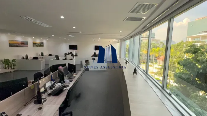 O2 Corporate & Office - Sala Comercial - 202m² - Mobiliada - 07 vagas - Barra da Tijuca - 
