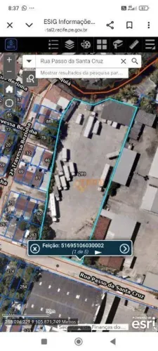 Área à venda, 4085 m² - Jiquiá - Recife/PE
