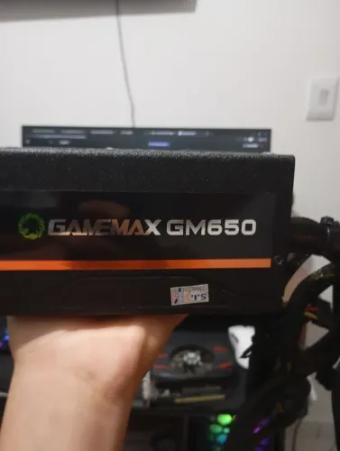 Fonte GameMax 650w 80plus Bronze 