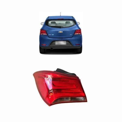Lanterna Traseira LE Fumê Chevrolet GM Onix 2017/2019 Original