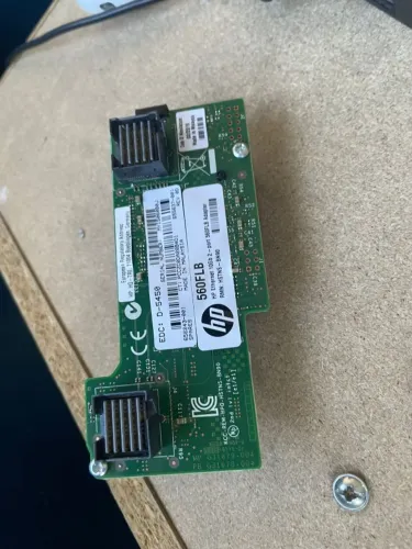 PLACA DE REDE HP ETHERNET 10GB 2-PORT 560FLB 656243-001 DE PEÇAS 