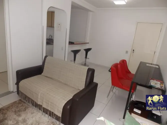 Flat para locação no Jardins - Edifício Central Park - Cód. VZA00844