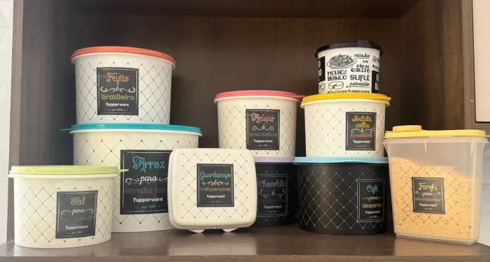 Kit de Potes da Tupperware