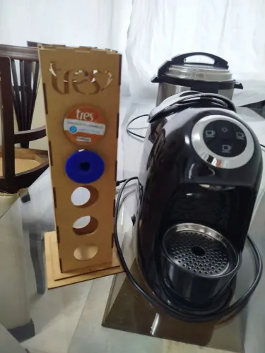 Cafeteira elétrica 3 corações de capsulas