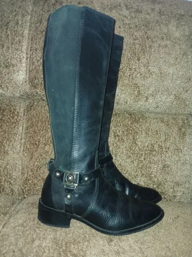 Bota montaria Couro legítimo