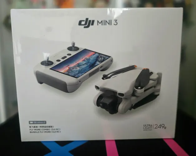 Dji Mini 3 Combo FlyMore Novo e Lacrado 
