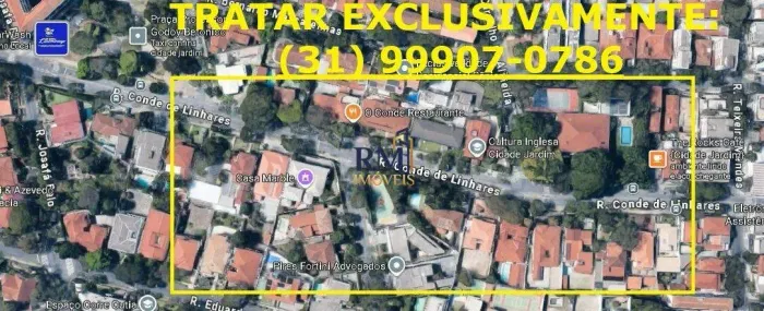 Casa Comercial para aluguel, 5 quartos, 3 suítes, 6 vagas, Cidade Jardim - Belo Horizonte/